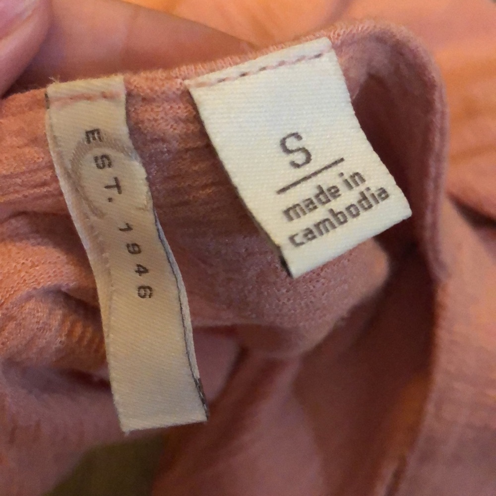 Cato’s Pink Square Neck Blouse - Picture 6 of 6